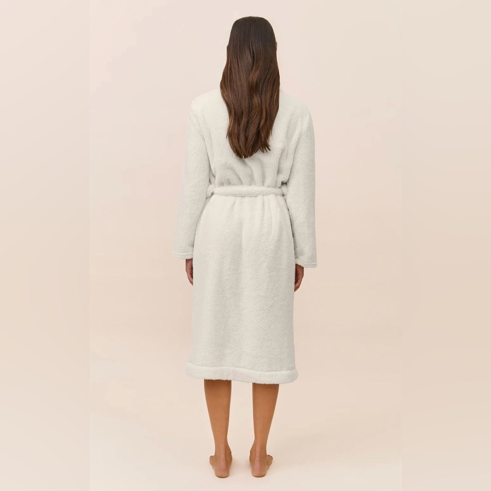 Papinelle Cosy Plush Mid-Length Robe - Picture 3 of 12